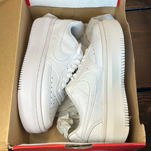 Nike Shoes - Nike White Court Vision Alta